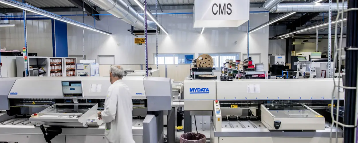 Zone de production CMS PHENIX électronique