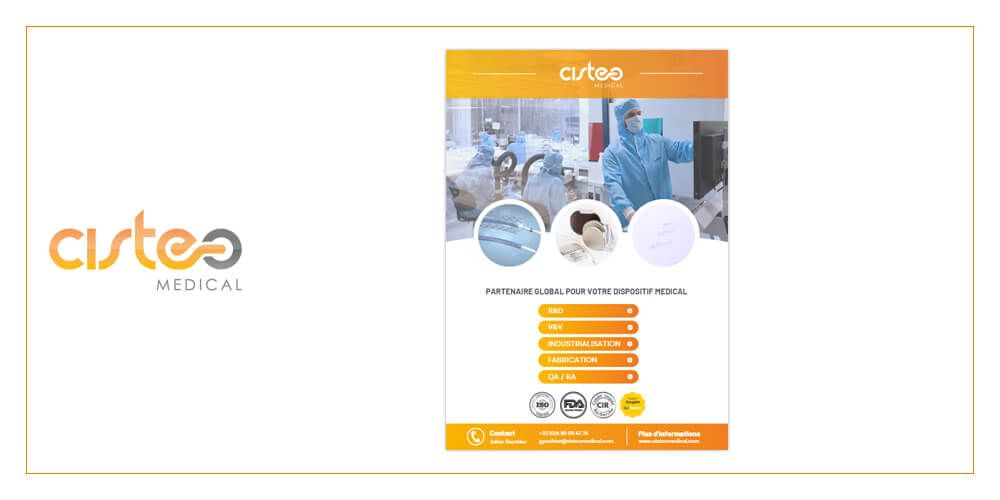 New brochure presenting contract manufacturing for complex medical devices
