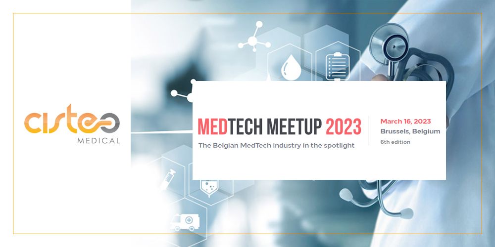 Cisteo MEDICAL sera présent sur MedTech Meetup (Bruxelles)